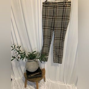 Plaid H&M trousers